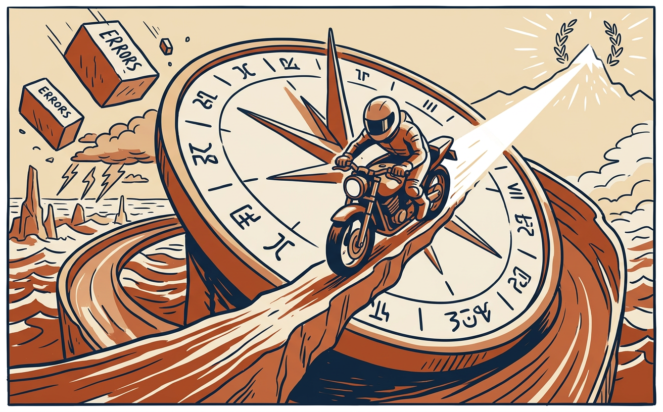 Márquez, el valor de no perder el rumbo
