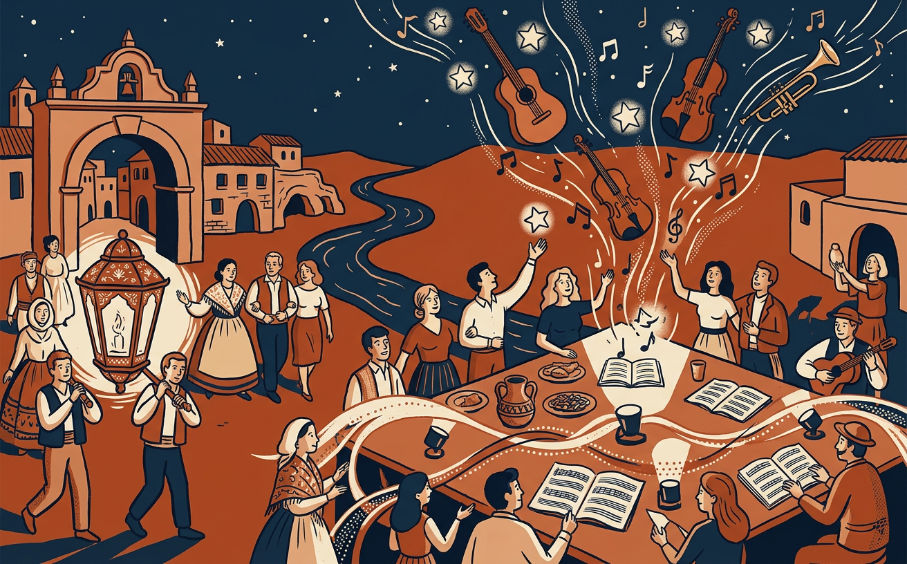 ROJALES - Una noche cultural dentro de la fiesta compartida
